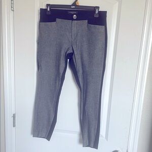 Gray and Black Pants